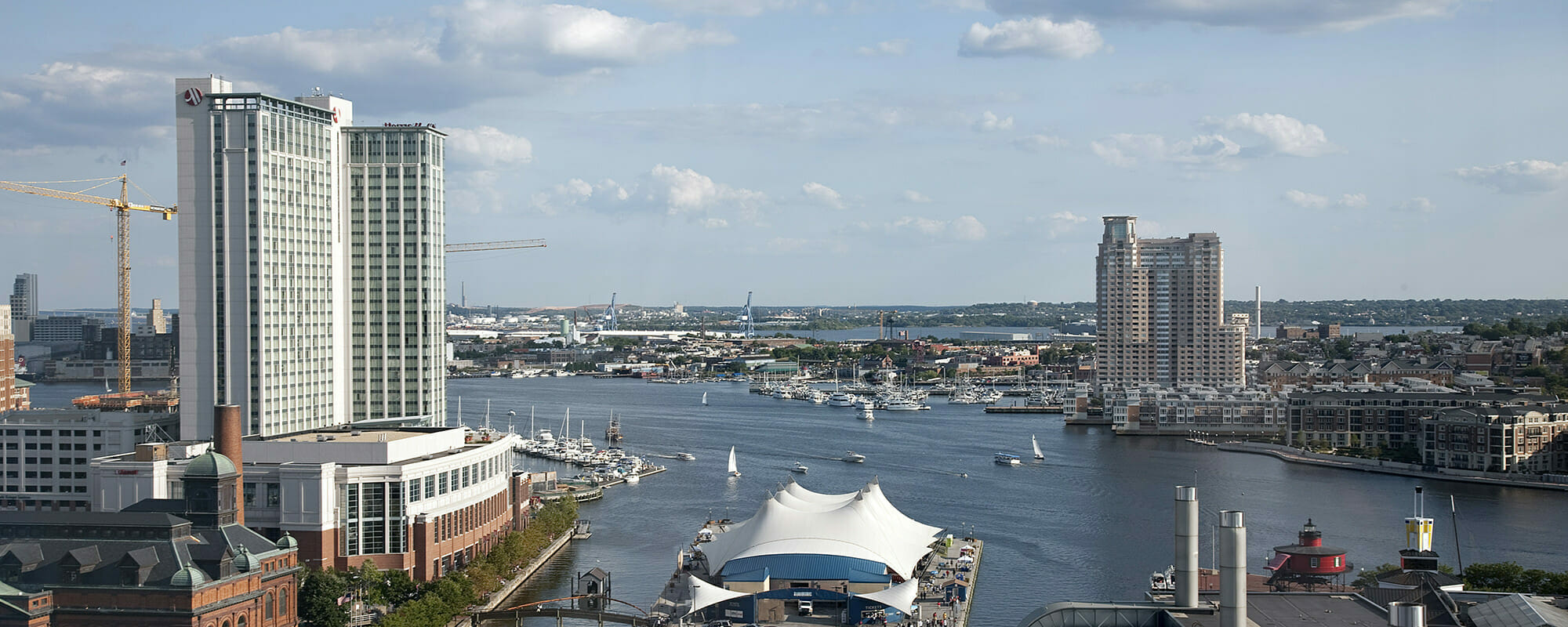 landscape photo of Baltimore