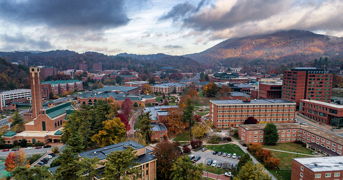 Image of the Appalachian State University campus